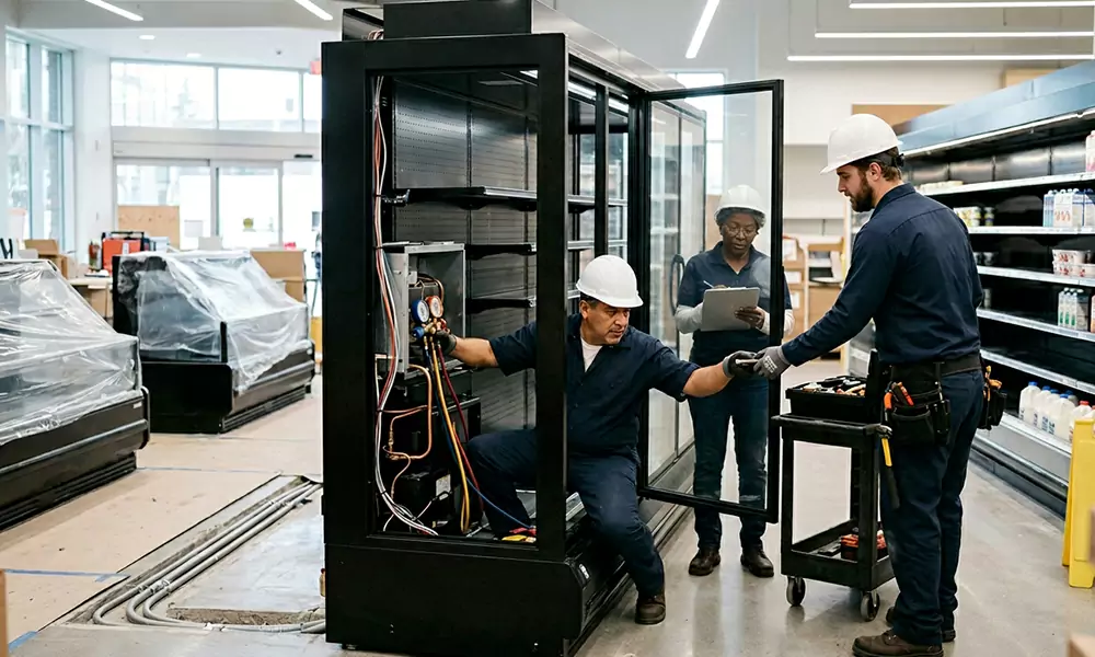 Commercial Refrigeration Installation in Waltham, MA