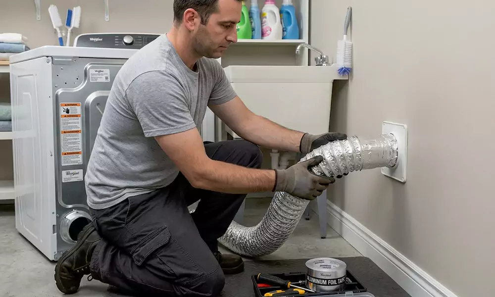 Dryer Vent Installation in Waltham, MA