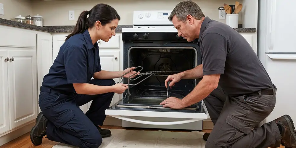Oven Heating Element Replacement in Waltham, MA