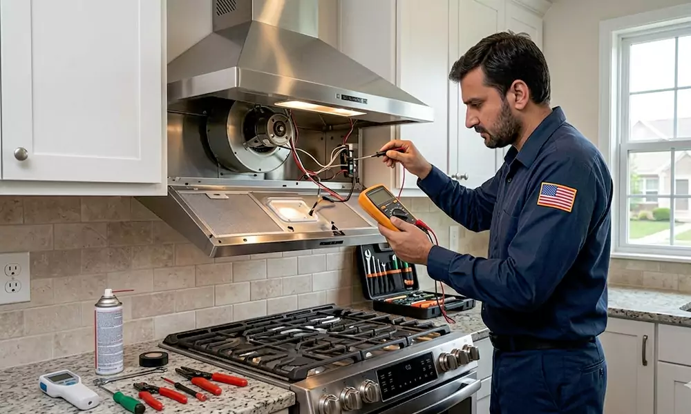 Range Hood Repair in Waltham, MA