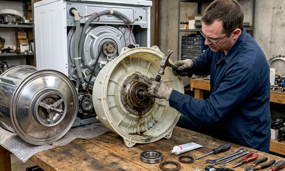 Washer Bearing Replacement in Waltham, MA