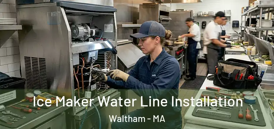 Ice Maker Water Line Installation Waltham - MA