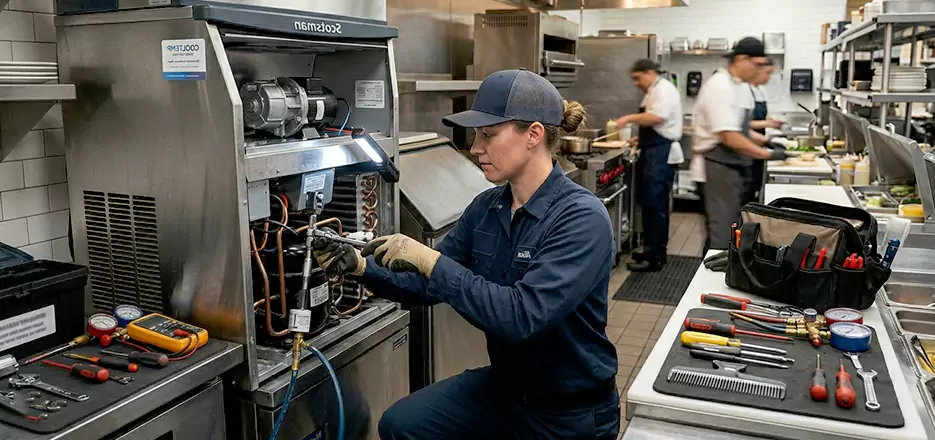 Commercial Ice Machine Maintenance in Waltham