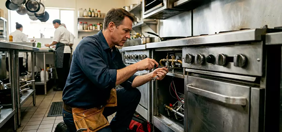 Emergency Commercial Stove Repair in Waltham