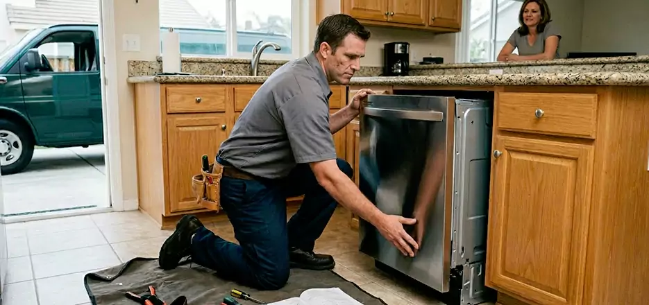 Kitchen Appliance Assembly in Waltham