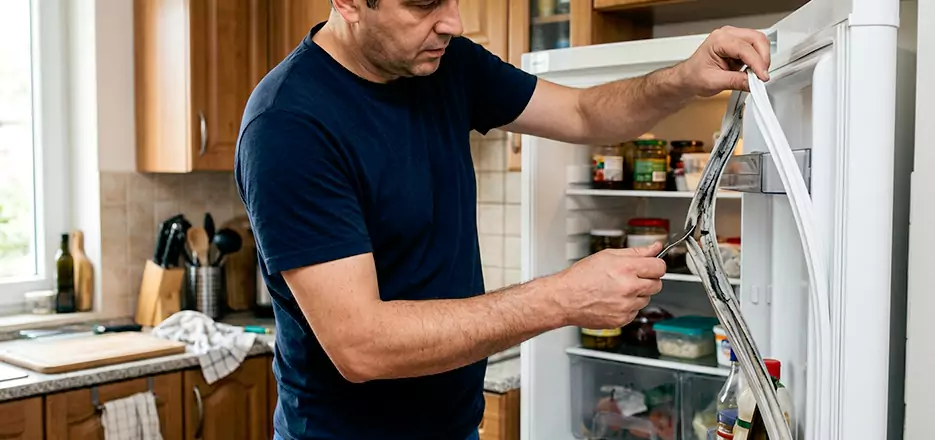Replace Worn Refrigerator Seal in Waltham