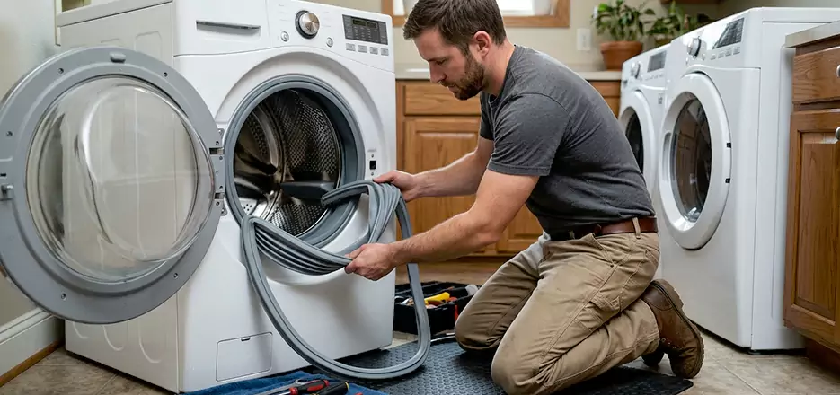 Washer Door Boot Replacement in Waltham